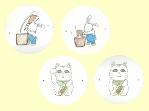 【ワークショップ】ソーマトロープをつくろう!!