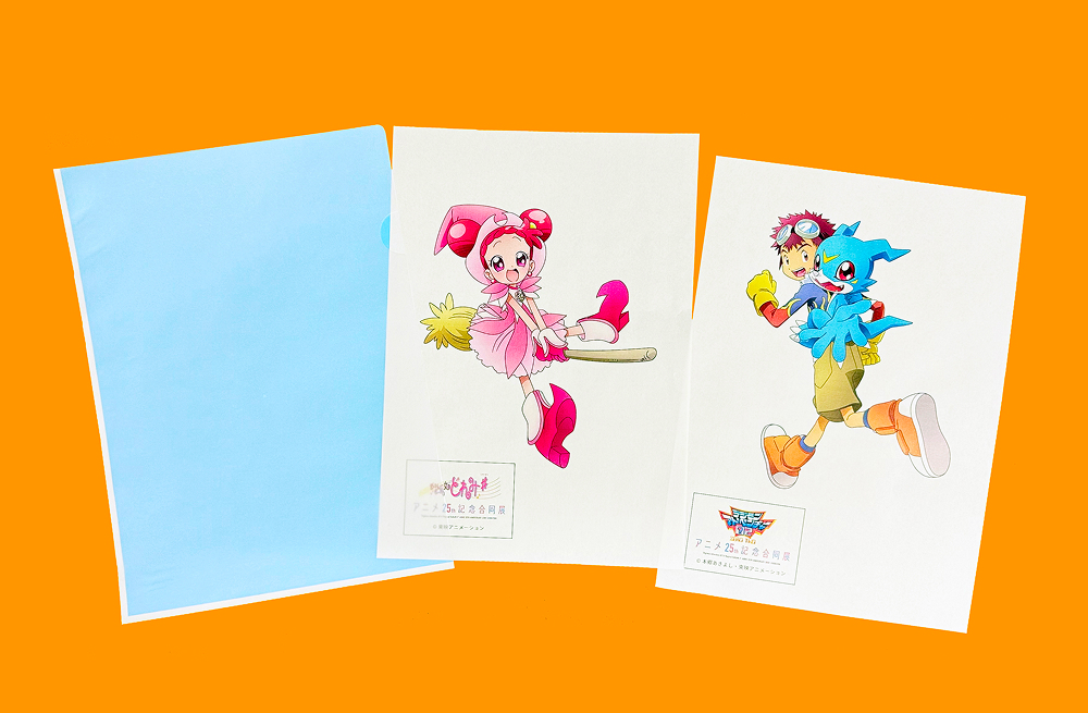 【ワークショップ】『デジモンアドベンチャー02』&『おジャ魔女どれみ＃』のクリアファイルをつくろう!!