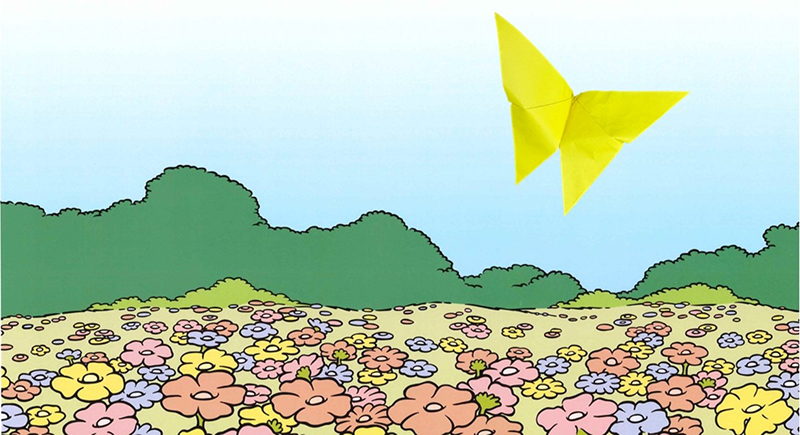 【ワークショップ】折り紙アニメをつくってみよう!!